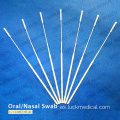 Muestreo de virus SwaB Nasal Flocked Rayon CE